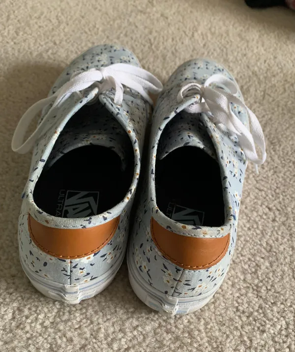 Vans Blue Floral - Image 5