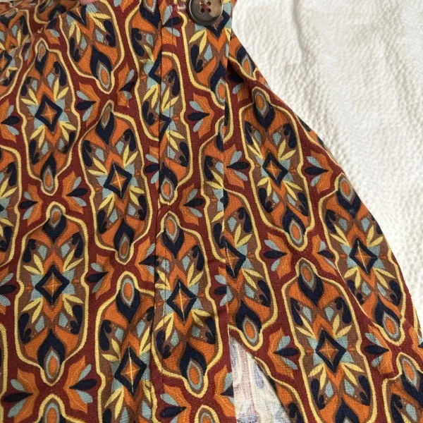 Free‎ People Mini Skirt Sz 6 70s Mod - Image 2