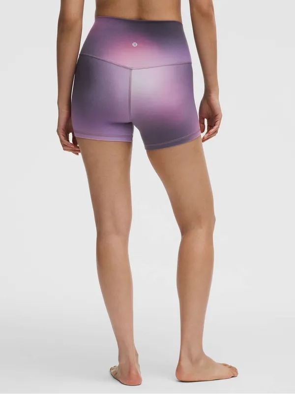 Lululemon Align High Rise Short Aurora Haze Purple Multi Size 12 NWT - Image 3