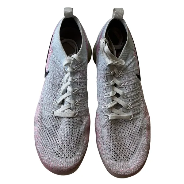 Nike Air VaporMax Flyknit 2 White Rust Pink Running Shoes 942842-102 Womens 10.5 - Image 7