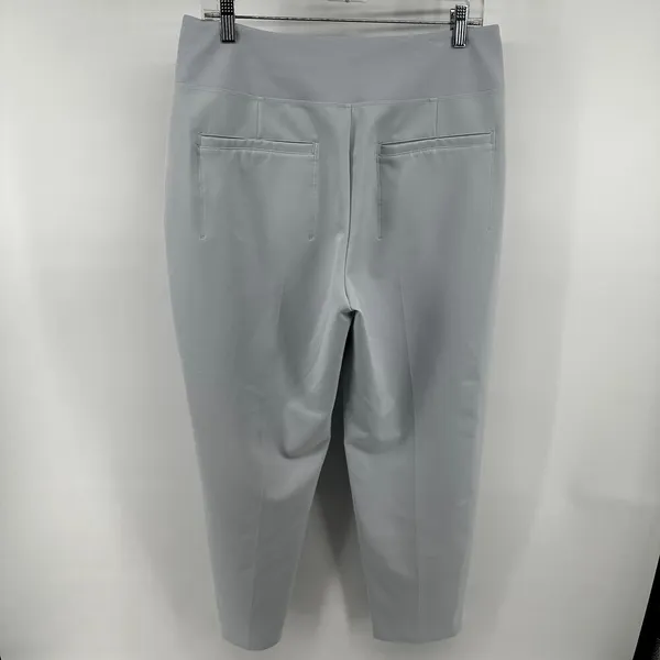 Athleta Endless High Rise Pants Cropped High Rise Straight Leg Snowfall Blue 12 - Image 6