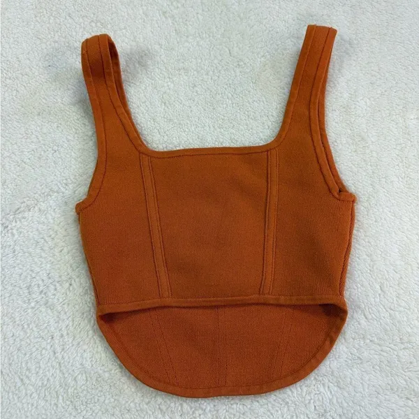aritzia babaton knit bustier tank top - Image 2