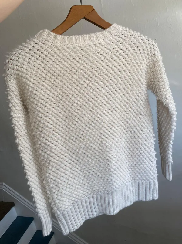 American Eagle White Sweater - Image 3