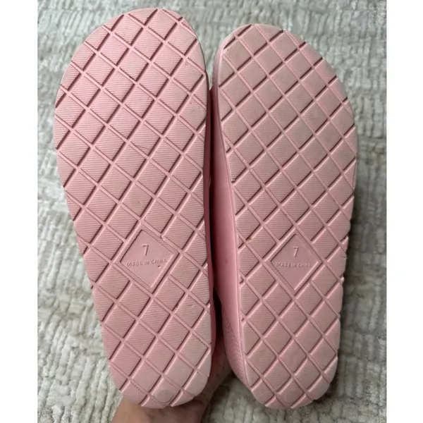 Pink Foam Arizona Sandals Size 7 - Image 5