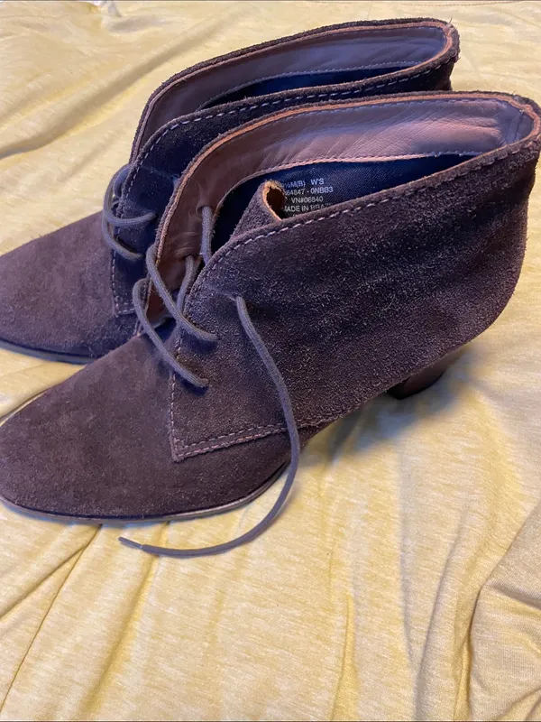 L.L. Bean Women's Suede Ankle Boots - Dark Brown - Image 6