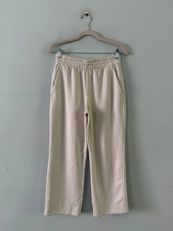 Lululemon Softstreme High-Rise Straight Leg Crop Pants White Opal W6BZXS‎ - Image 5