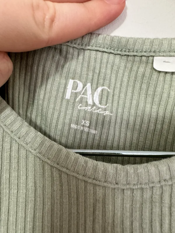 PacSun Light Green Tie Back Tank - Image 4