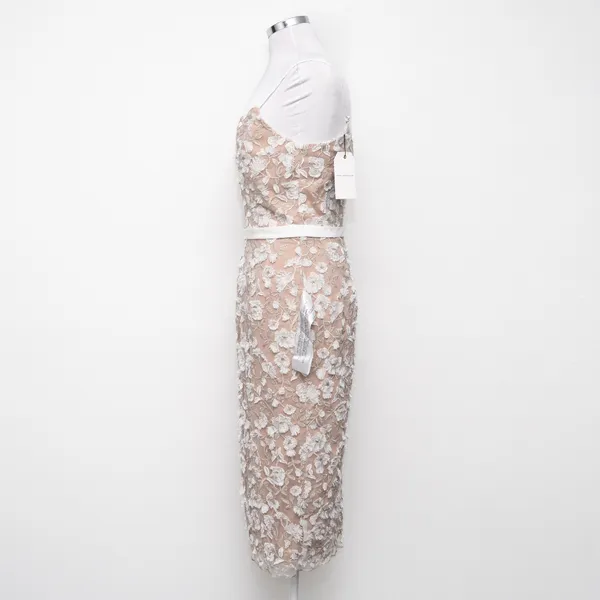 Dress The Population | Emma Embroidered Body-Con‎ Midi Dress - Image 6