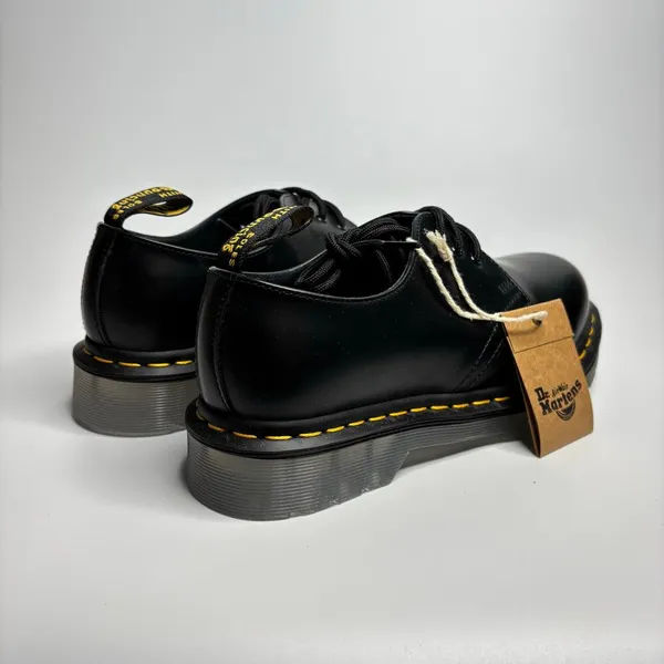 Dr. Martens 1461 Iced Smooth Leather Oxford Loafer Shoes in Black - Image 3