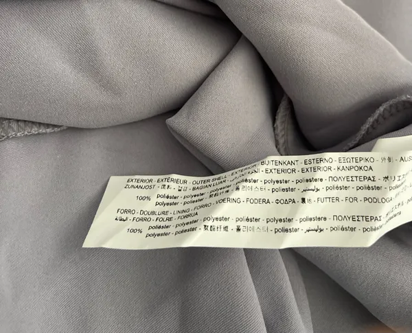 Zara Silver Satin Effect Cut Out Back Midi Dress - Image 6