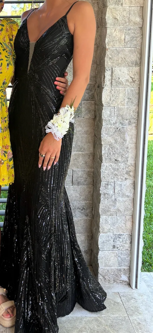 Prom Dress Jovani Black  - Image 5