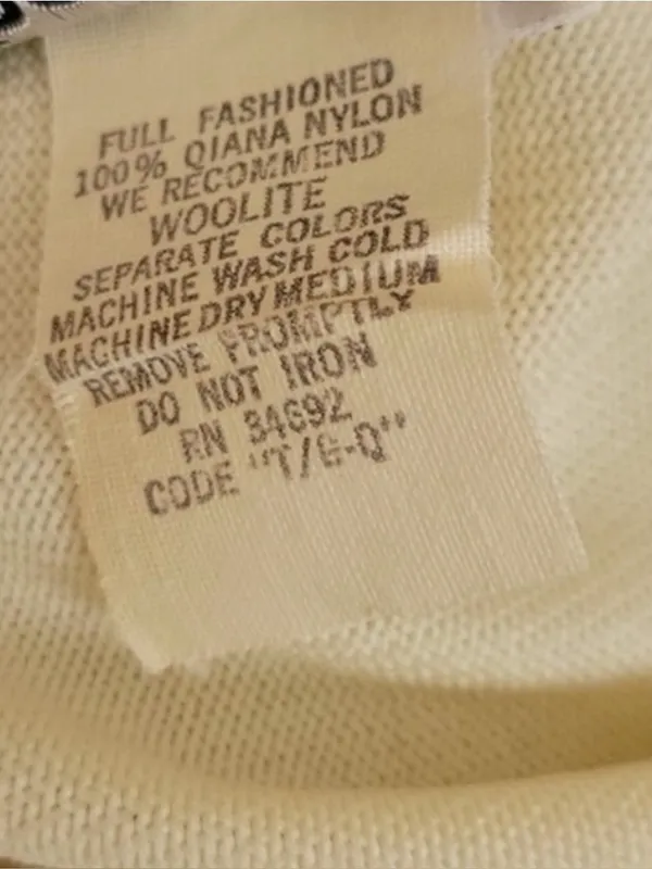 GIVENCHY Sport Vintage 70s Ivory GG Logo Turtleneck Sweater Zipper FLAW Small? - Image 14