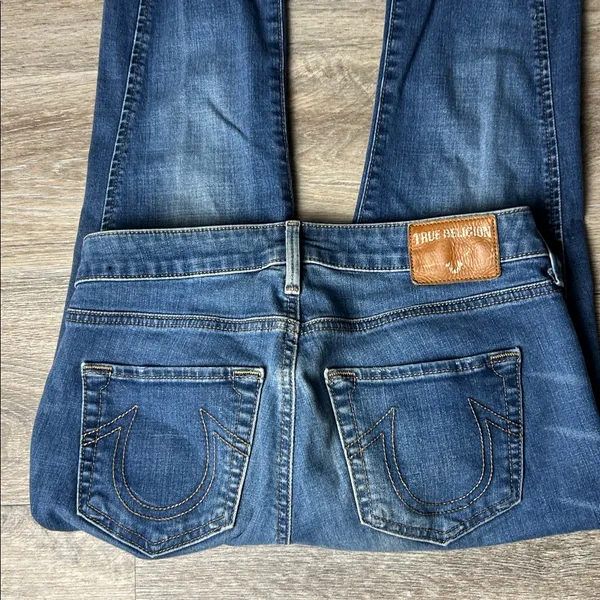 True Religion Curvy Skinny Big T Jennie Jeans Size 27 - Image 7