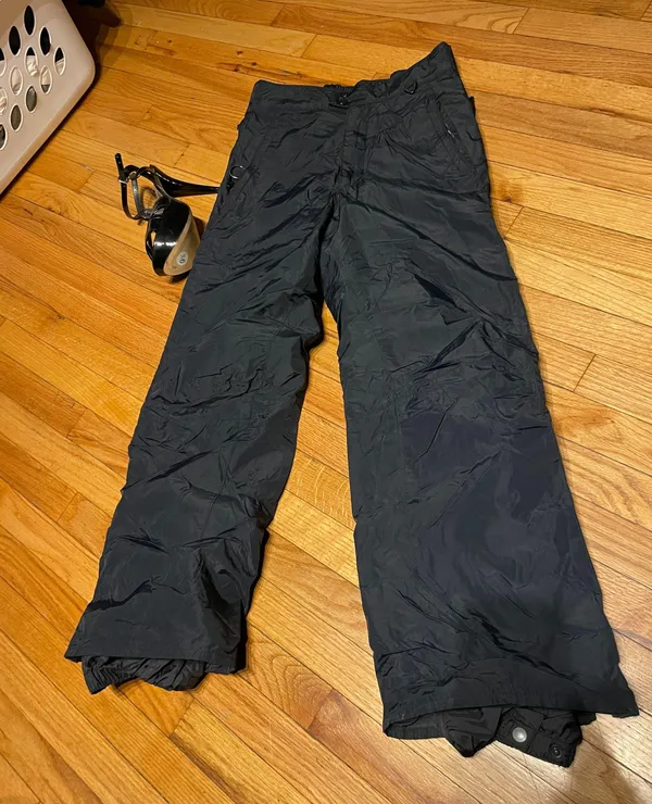 Columbia Snow pants skipants Zip side full length winter sports outdoor active athletic Bibs - Image 9