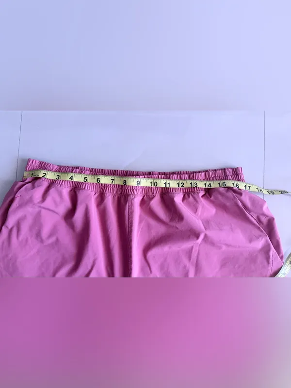 Peloton Women’s Rose Pink Athletic Shorts - Image 9