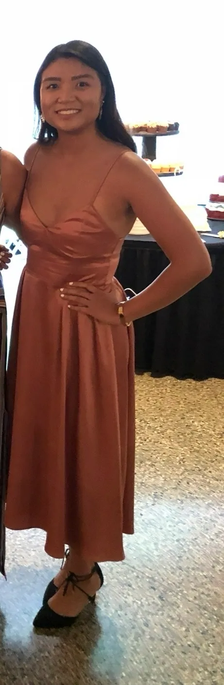 H&M Pink Satin Dress - Image 10