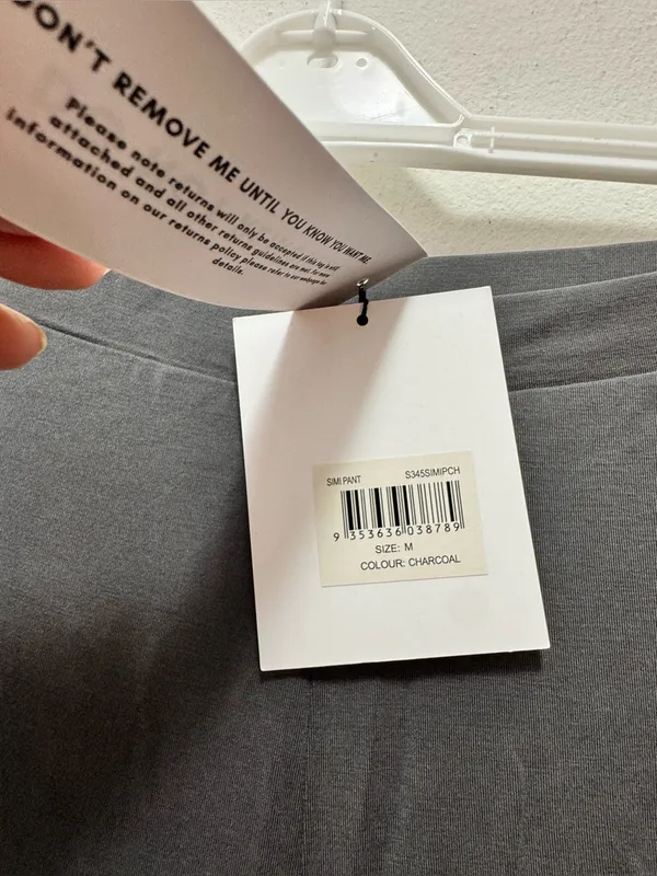 NWT Simi Pant in Charcoal by With Jéan size medium - Image 7