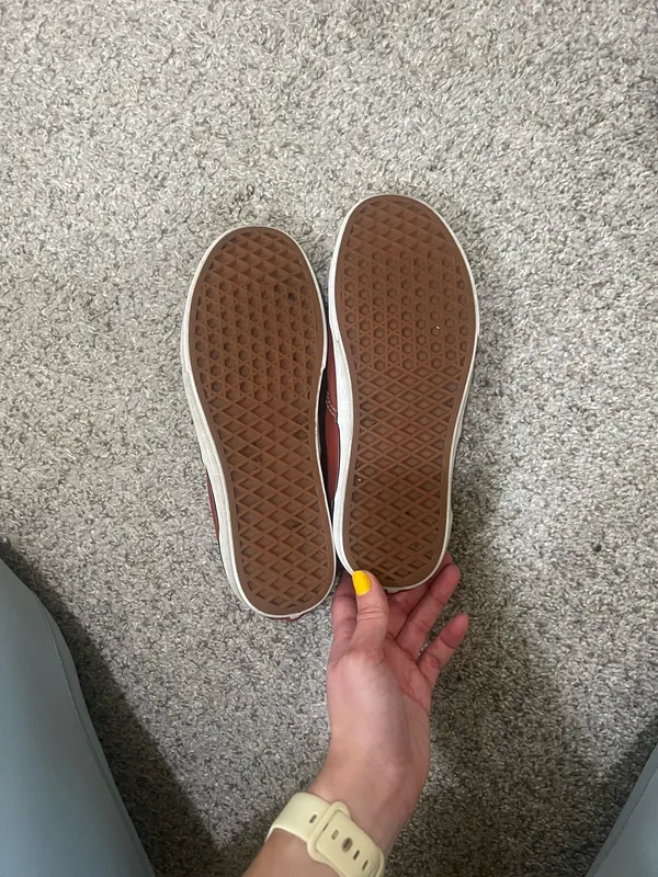 Brick Red Vans Era Shoes - Image 5