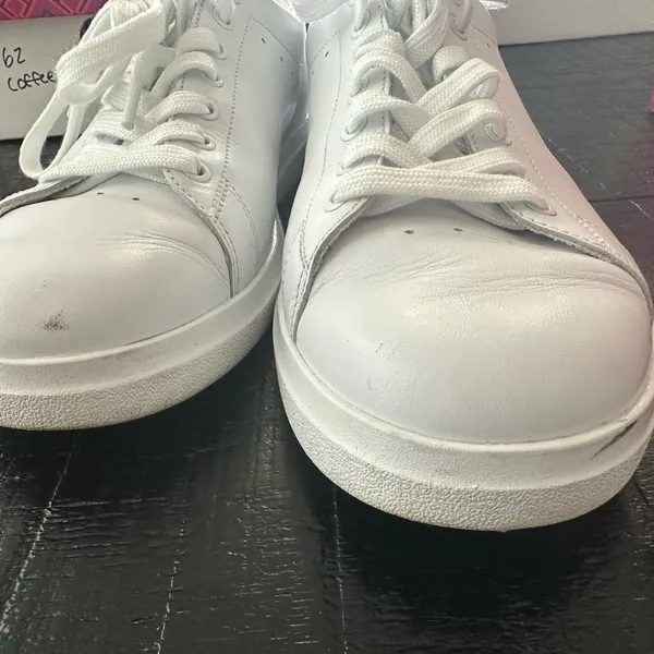 Tory Burch Howell Court Women's Sneakers Sz 9M White Leather Comfort Shoe Tennis - Image 8