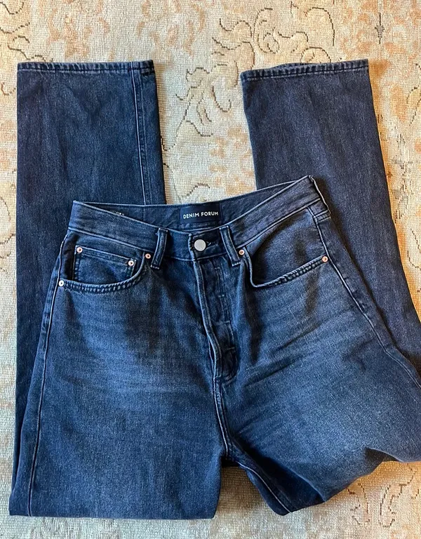 Denim Forum The Joni High Rise Loose Jean - Image 4