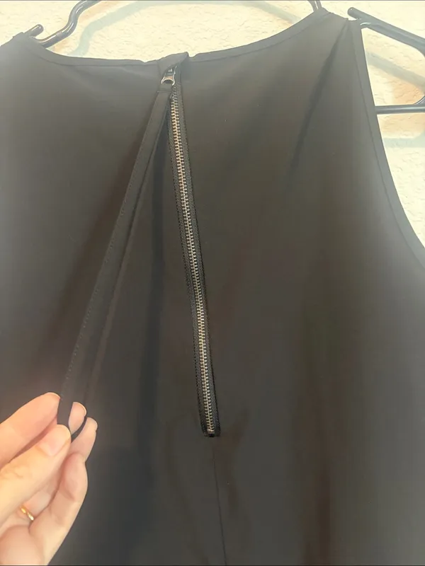 Kyodan Black Sleeveless Drawstring Jumpsuit - Image 7