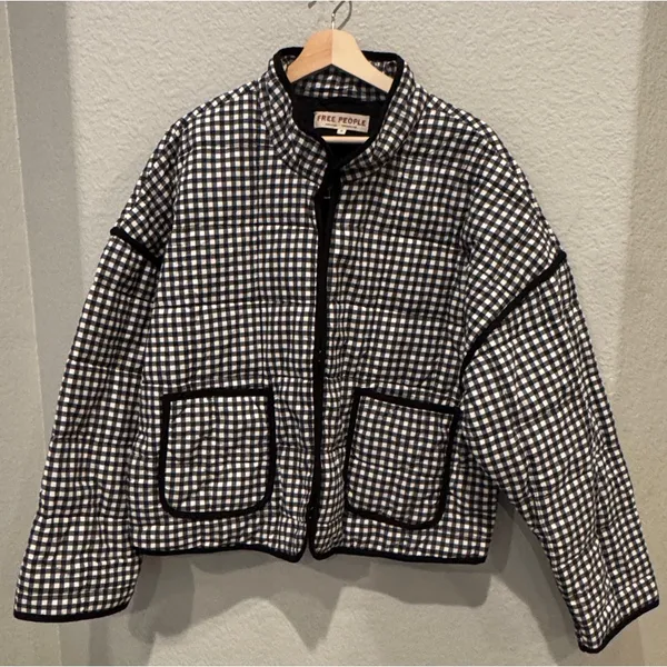 Free People Chloe Print Jacket Size Medium - Image 15
