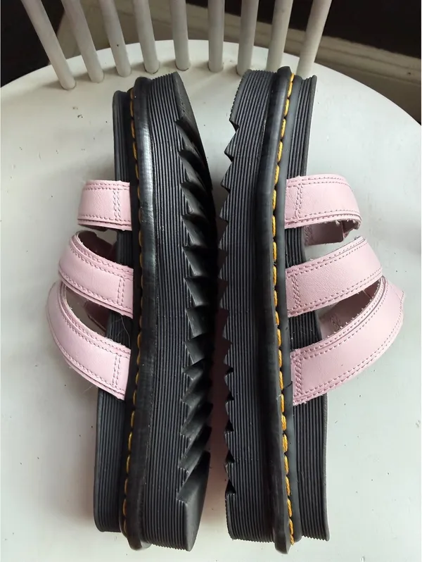 Dr. Martens Pink Triple Strap Sandals - Size 9 - Image 10