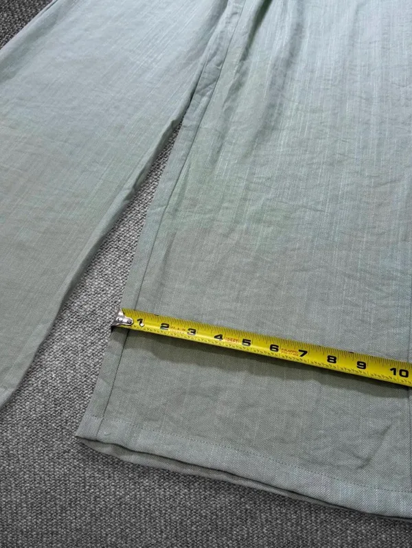 Halara Sage Linen-Feel Wide Leg Pants Size S NWT - Image 6