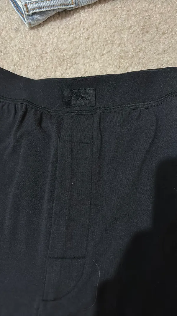 SKIMS Boyfriend Loose Pants Onyx - Image 3
