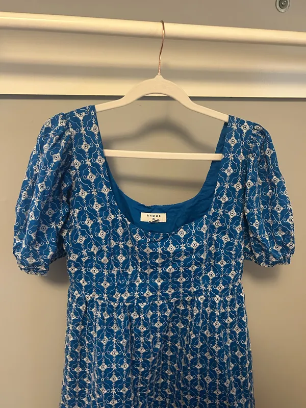 RHODE Summer /Spring Dress Blue - Image 7