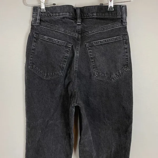 Abercrombie & Fitch Jeans Criss-Cross Waistband The 90s Straight Ultra High Rise - Image 6