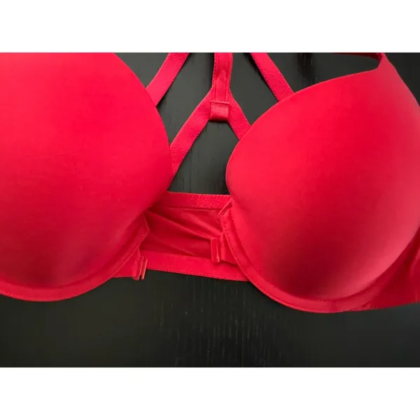 NWT Victoria's Secret Perfect Coverage 36C Red Underwired Racerback T-Shirt Bra - Image 7