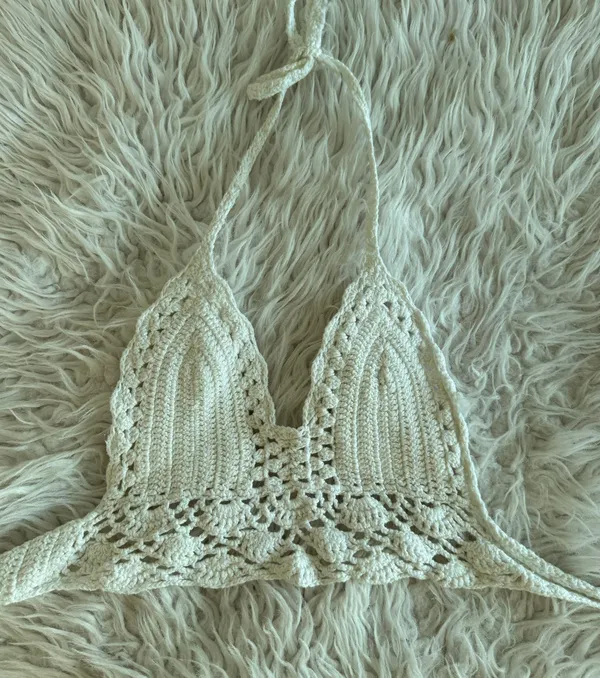 Crocheted Top️ Size XS - Image 3