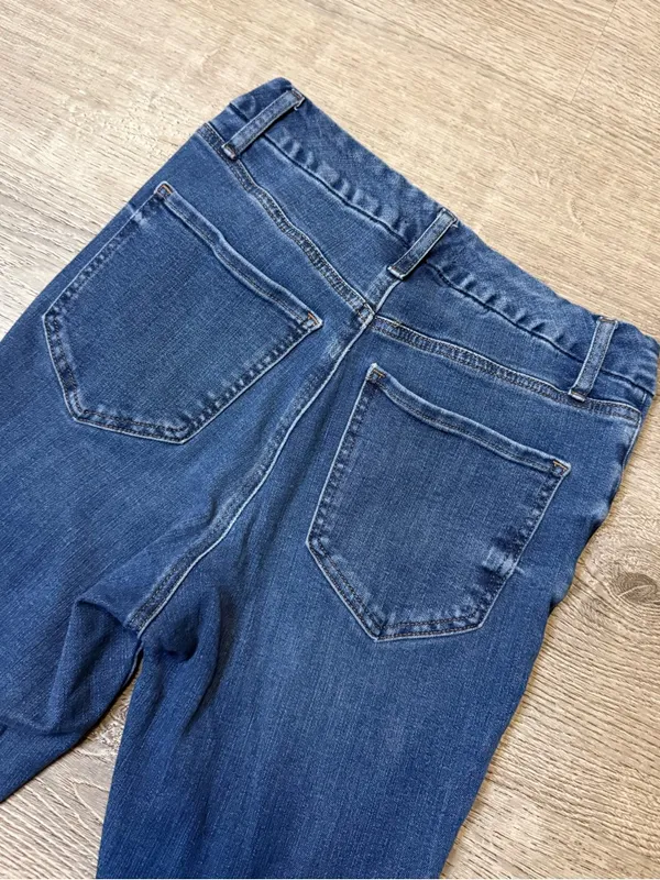 •EXPRESS• HIGH RISE SKINNY JEANS - Image 4