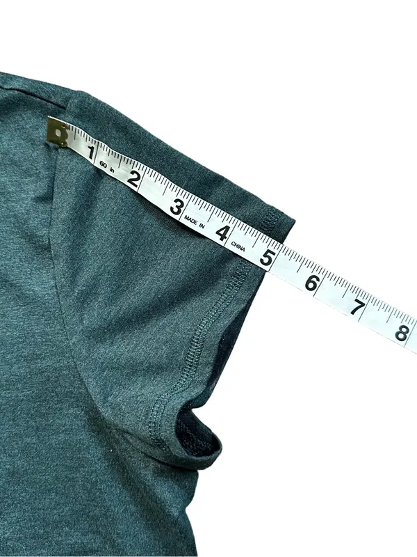 Quince Flowknit Breeze Tee Short Sleeve Relaxed Fit T-Shirt Green Size Small - Image 10
