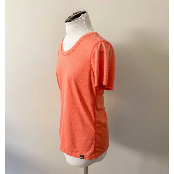 REI Heathered Coral Outdoor T-Shirt - Image 7