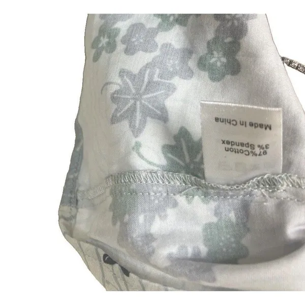Tuckernuck Sleeveless Royal Shirt Dress Provence Breeze Floral Size Small - Image 6