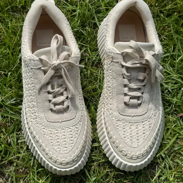 DolceVita Women'n Dolen Sneakers Sandstone Knit Sz 9 - Image 7