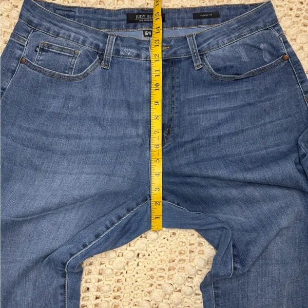 Judy Blue Women's Blue Flared Jeans. #22 - Image 10
