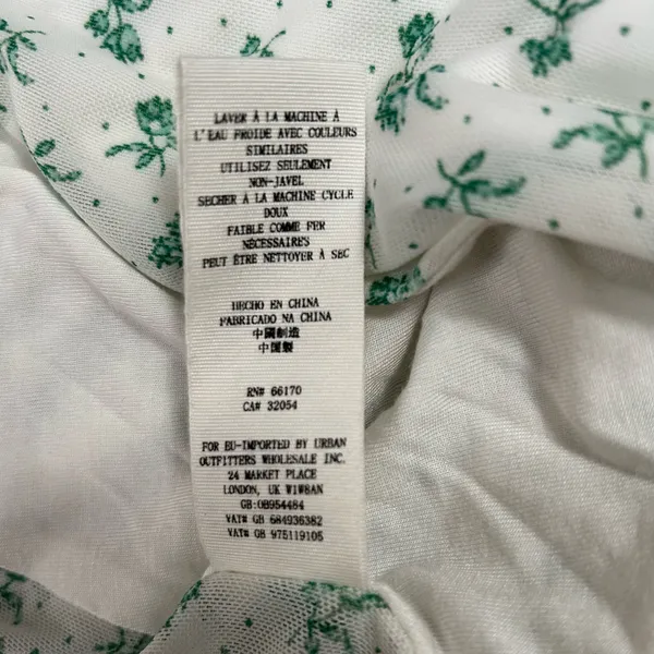 Free People Sweetie Pie Floral Sheer Wrap Top - Image 5