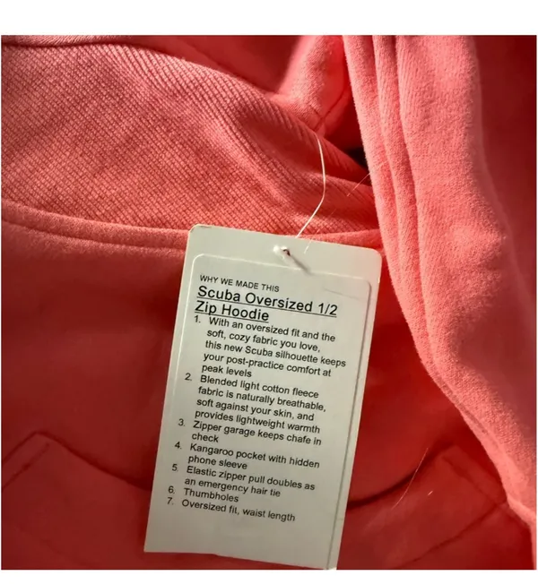Lululemon Scuba Half-Zip Oversized - Image 2