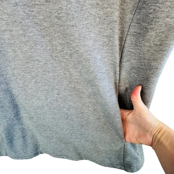 Nike Gymshark Women's Medium Gray Pullover Hoodie Logo Athleisure‎ Gorpcore Cozy - Image 11