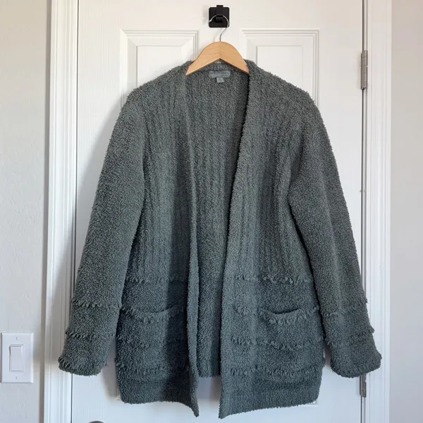Barefoot Dreams CozyChic Boardwalk Cardigan Size XL - Image 5