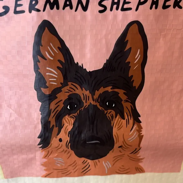 Puppy Dog Collage Bag Giant Shoulder Tote Reusable TJ Maxx - Image 6