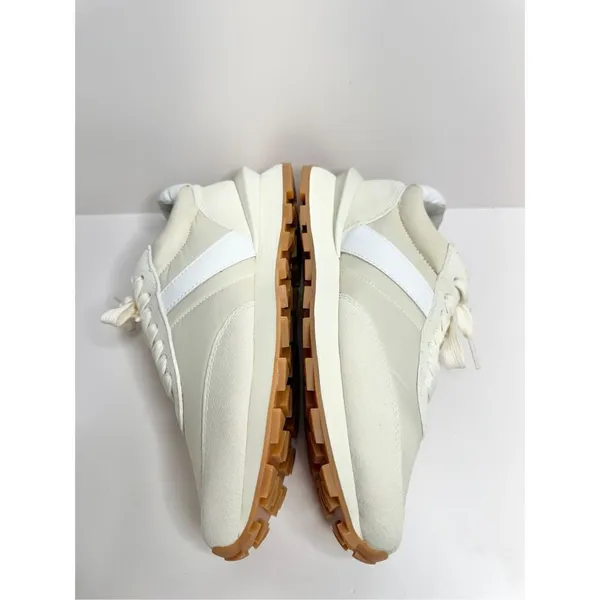 J/Slides Sneakers Size 6 Cream Leather Lifestyle Athletic and Training Shoes NEW - Image 11