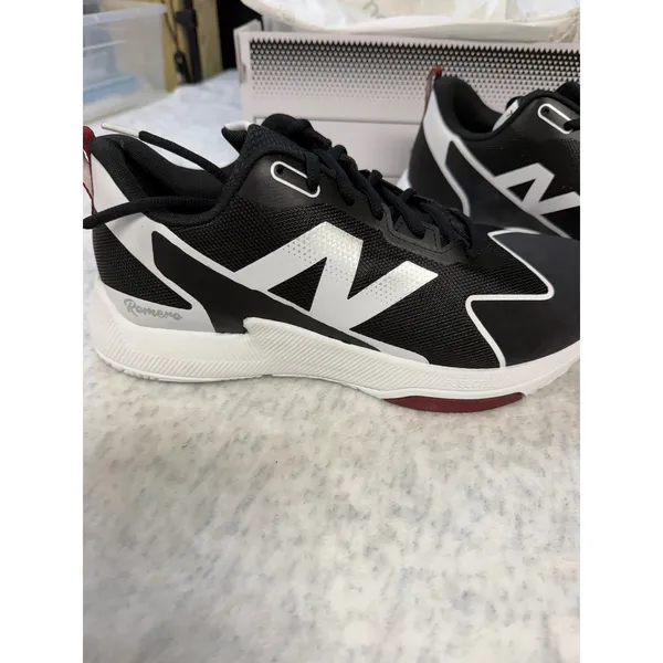 New‎ Balance FuelCell Romero Duo Trainer Womens 12 Wide Black White STROMBK2 - Image 2