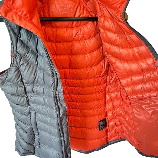 Bernardo Gray Goose Down Vest - Image 9