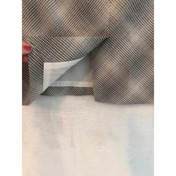 The Limited Grey Plaid Houndstooth‎ Pencil Skirt Side Zip Lined Career Wear 4 - Image 6