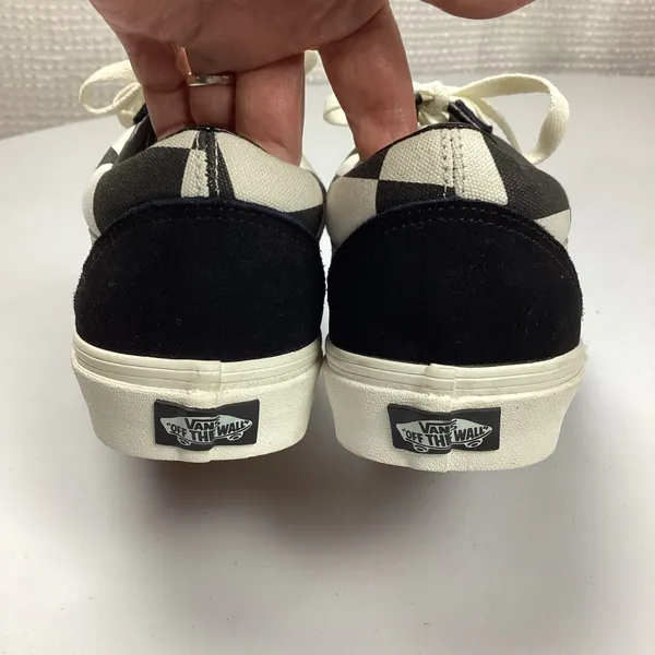 Vans Old Skook Oversize Checkerboard Sneakers Unisex Men 8.5 Women 10 - Image 8