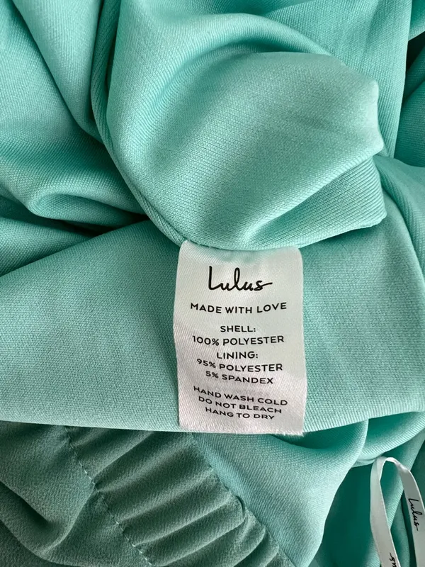 Lulu’s Splendid Aura Sage Green Chiffon Pleated Strapless Maxi Dress Size L - Image 12